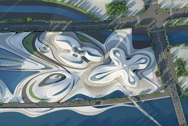 扎哈在中國(guó)的遺作在長(zhǎng)沙落成 幕墻建造難度令人驚嘆