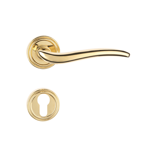 Brass door handle LH-4315