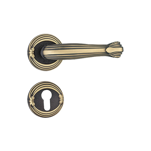 Brass door handle LH-4111/4112/4113